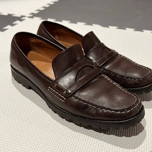 Cole Haan dark brown loafers